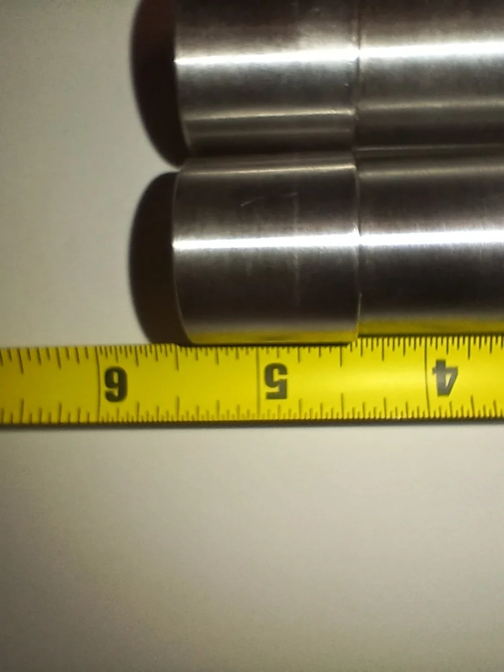 Stainless Steel Salt and Pepper Shakers with Clear Base